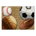 Sports Al-Star, Basketball/Soccer/Football Card