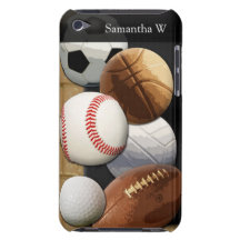 Sports Al-Star, Basketball/Soccer/Football Barely There iPod Cases