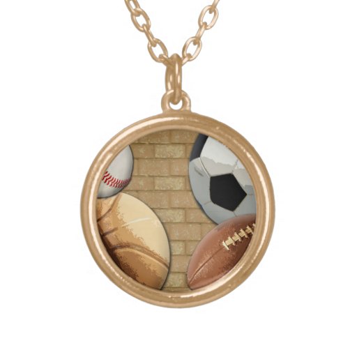 Sports Al-Star, Basketball/Soccer/Football Custom Necklace