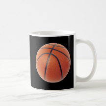 Sports Baseball and Basketball Coffee Mug