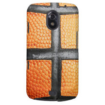 Sports baseball close up texture Circle Youth Ener Galaxy Nexus Covers