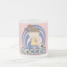 Sports Girl - Soccer T-shirts and Gifts Mugs