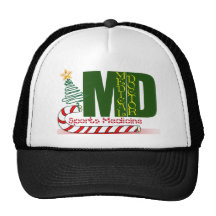 SPORTS MEDICINE CHRISTMAS MD TRUCKER HAT