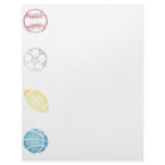Sports Paper #3 Letterhead Template