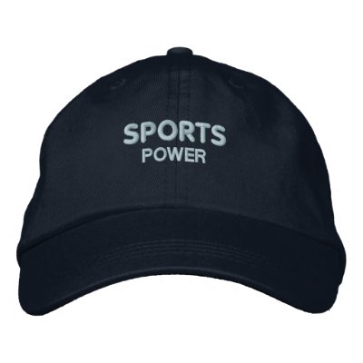 SPORTS  POWER HAT EMBROIDERED HATS