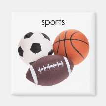 Sports Refrigerator Magnet