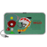 Sports Sports Sports design on a speaker