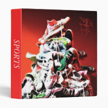 SPORTS VINYL BINDERS
