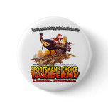 SPORTSMAN'S CHOICE TAXIDERMY TURKEY LOGO buttons
