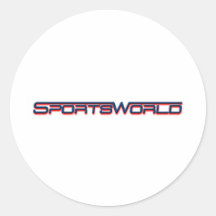 SportsWorld Autocollant Rond