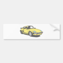 Sportwagen roadster auto sticker