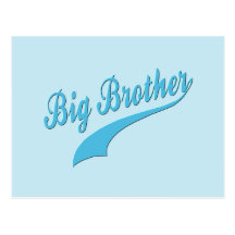 Sporty Big Brother Postcard