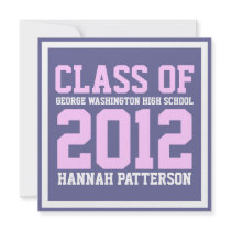 Sporty Girl Jersey Uniform Purple Graduation Party