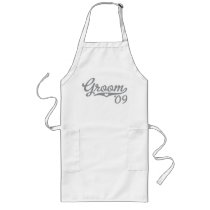 Sporty Heart Grey 09 Groom Apron