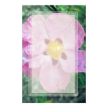 Spot Flower Blank Stationery