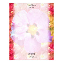 Spot Flower Letterhead