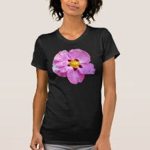 Spot Flower Women's Dark Shirts