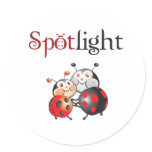 Spotlight Ladybug Sticker