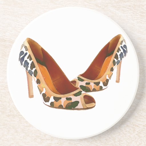 Spots Before My Eyes Beverage Coasters