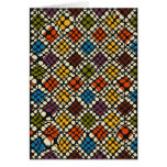 Spotted Floral Pattern Card