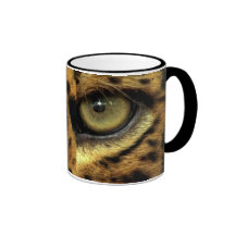 Spotted Jaguar Eye Big Cat Wildlife Mugs