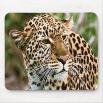 Spotted Leopard Mousepad