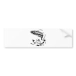 spotted speckled trout fish bumper stickers