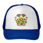 Spotted Yellow Monster Trucker Hat