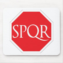 SPQR Roman Road Mousepads