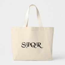 SPQR TOTE BAG