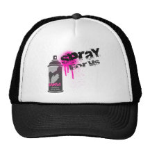 SPRAY FOR US Graffiti is not a crime Hat