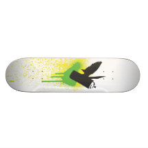 SPRAY FREEDOM SKATE BOARD DECK