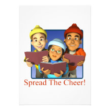 Spread The Cheer Custom Invites