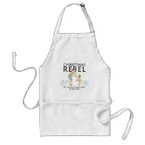 Spread the Christmas Rebel spirit! aprons