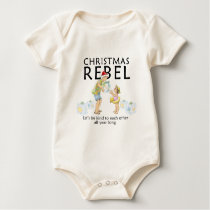 Spread the Christmas Rebel spirit! t-shirts