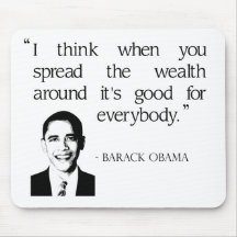 Spread the wealth around mouse pad