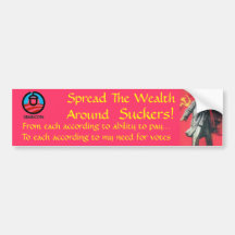 Spreading the Wealth Around Bumper Stickers