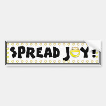 spreadjoy bumper sticker
