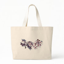 Sprig of Cherry Blossoms Canvas Bag