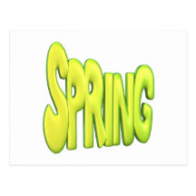 Spring 1 postcard