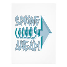 Spring Ahead 5 Custom Announcements