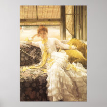 Spring (aka Seaside) by James Tissot Poster
