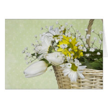 Spring Basket Greeting Card