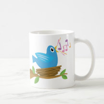 Spring Bird Song Mugs