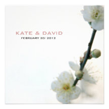 Spring Bliss/Wedding & All-Occasion Flora Custom Custom Invites