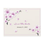 Spring Blossom Save the Date Wedding Announcement
