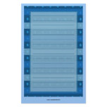 Spring Blues Stationary Stationery