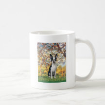 Spring - Boston Terrier #1 Coffee Mugs
