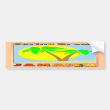 Spring Break Jamaica Bumper Stickers