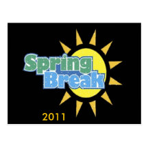 Spring Break! - Postcard